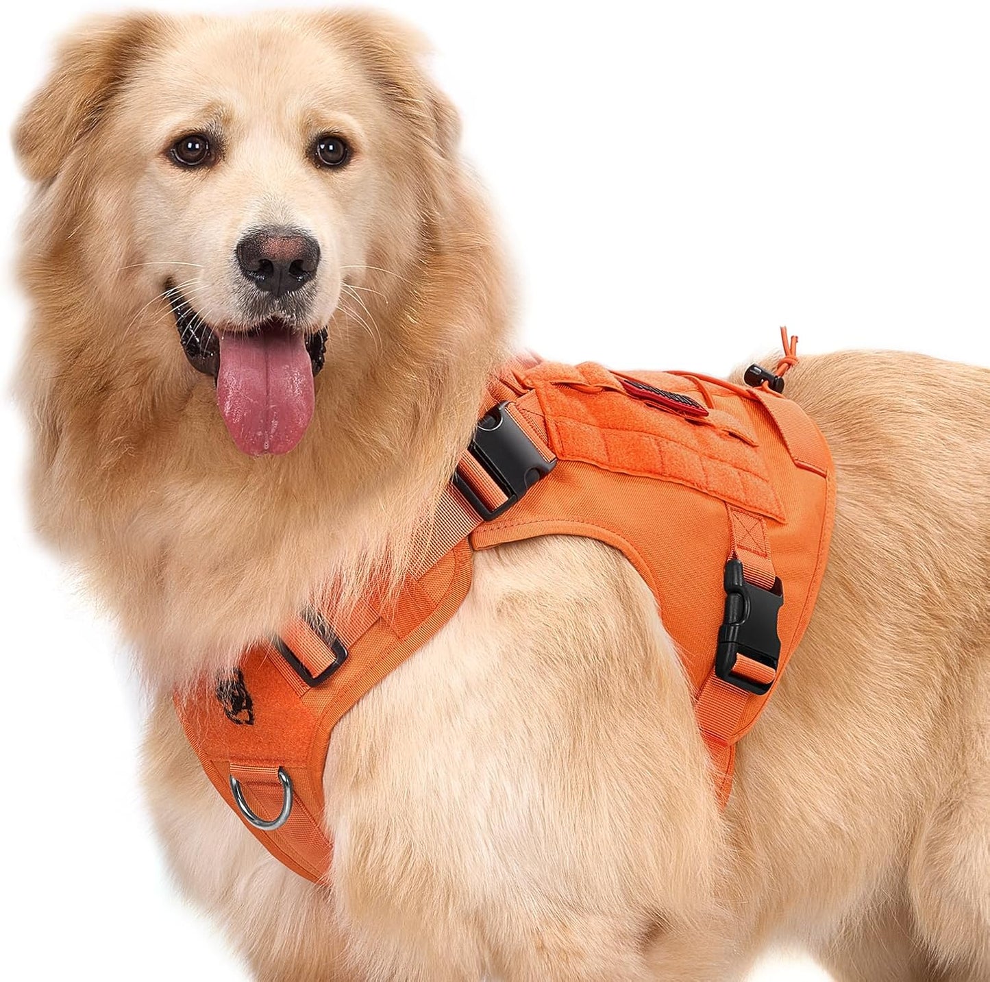 OneTigris Tactical Dog Harness Vest for No-Pull Training and Hiking