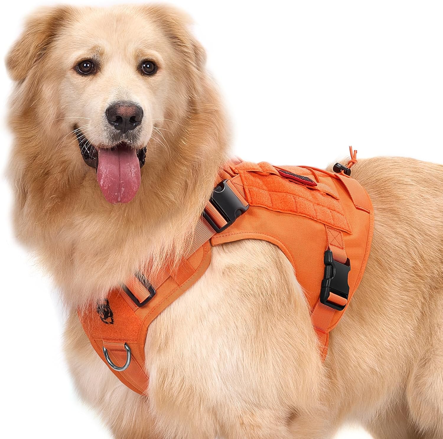 OneTigris Tactical Dog Harness Vest for No-Pull Training and Hiking