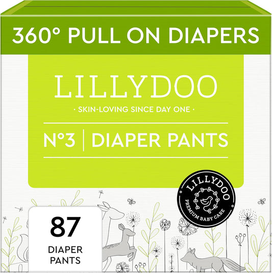 Diaper Pants for Toddlers - Size 3, Soft and Absorbent Fit