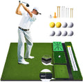 Premium Golf Mat Set with Storage Zone - Haokelball