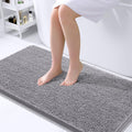 Bathroom Rugs 45x27 Chenille Bath Mat - Soft, Absorbent Comfort