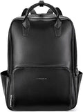 BOSTANTEN Laptop Backpack for Women 15.6 in Leather Daypack - Durable