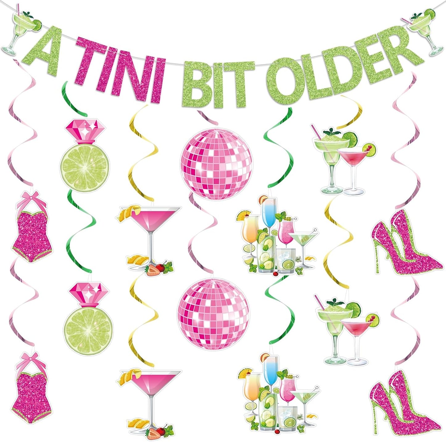 Tini Bar Party Decor Set