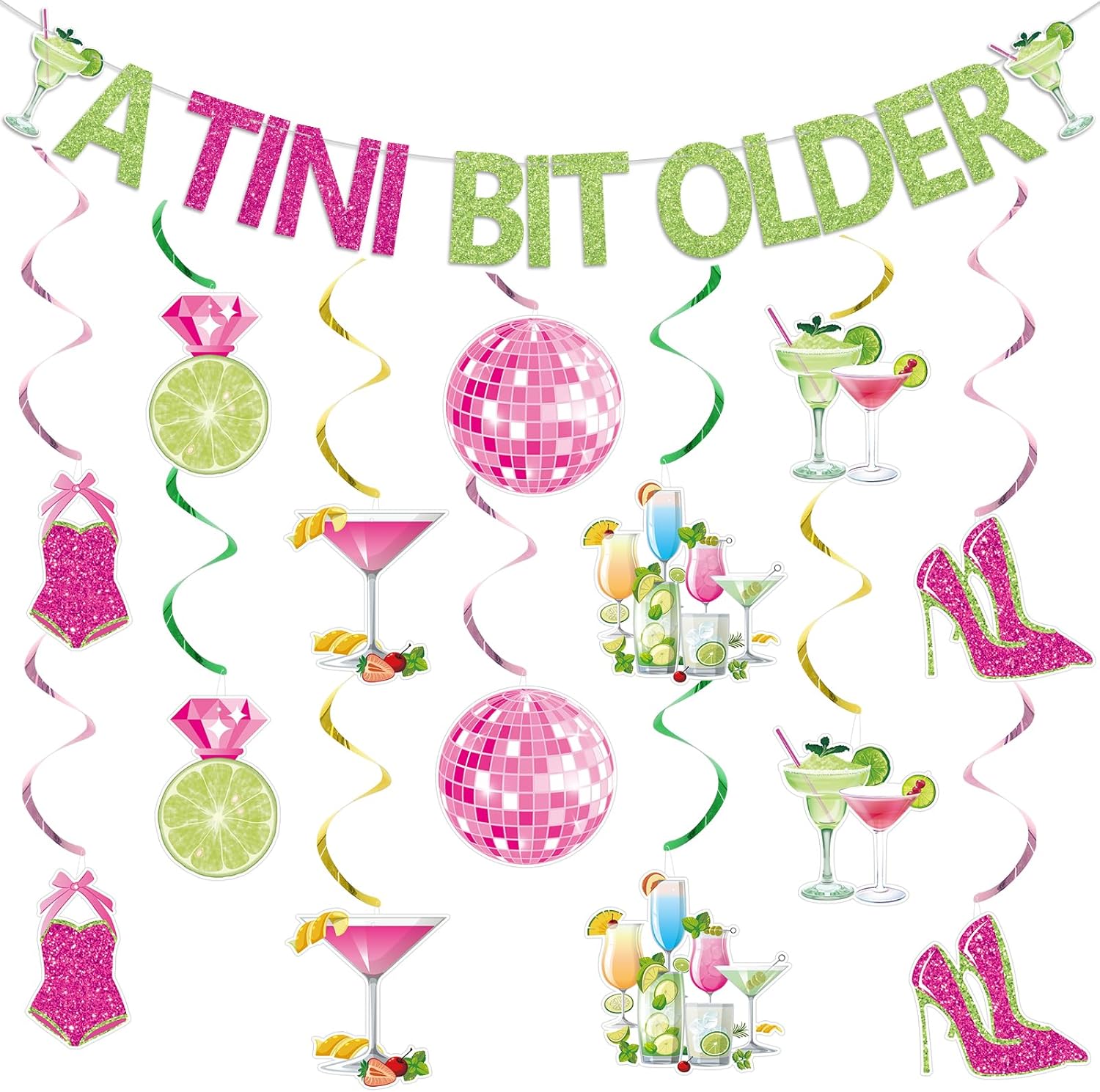 Tini Bar Party Decor Set