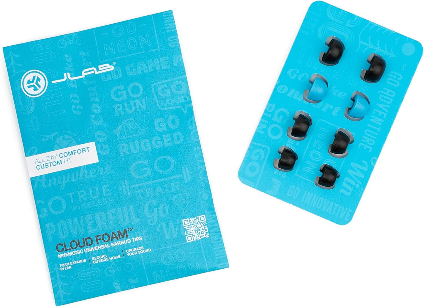 JLab Memory Cloud Foam Earbud Tips