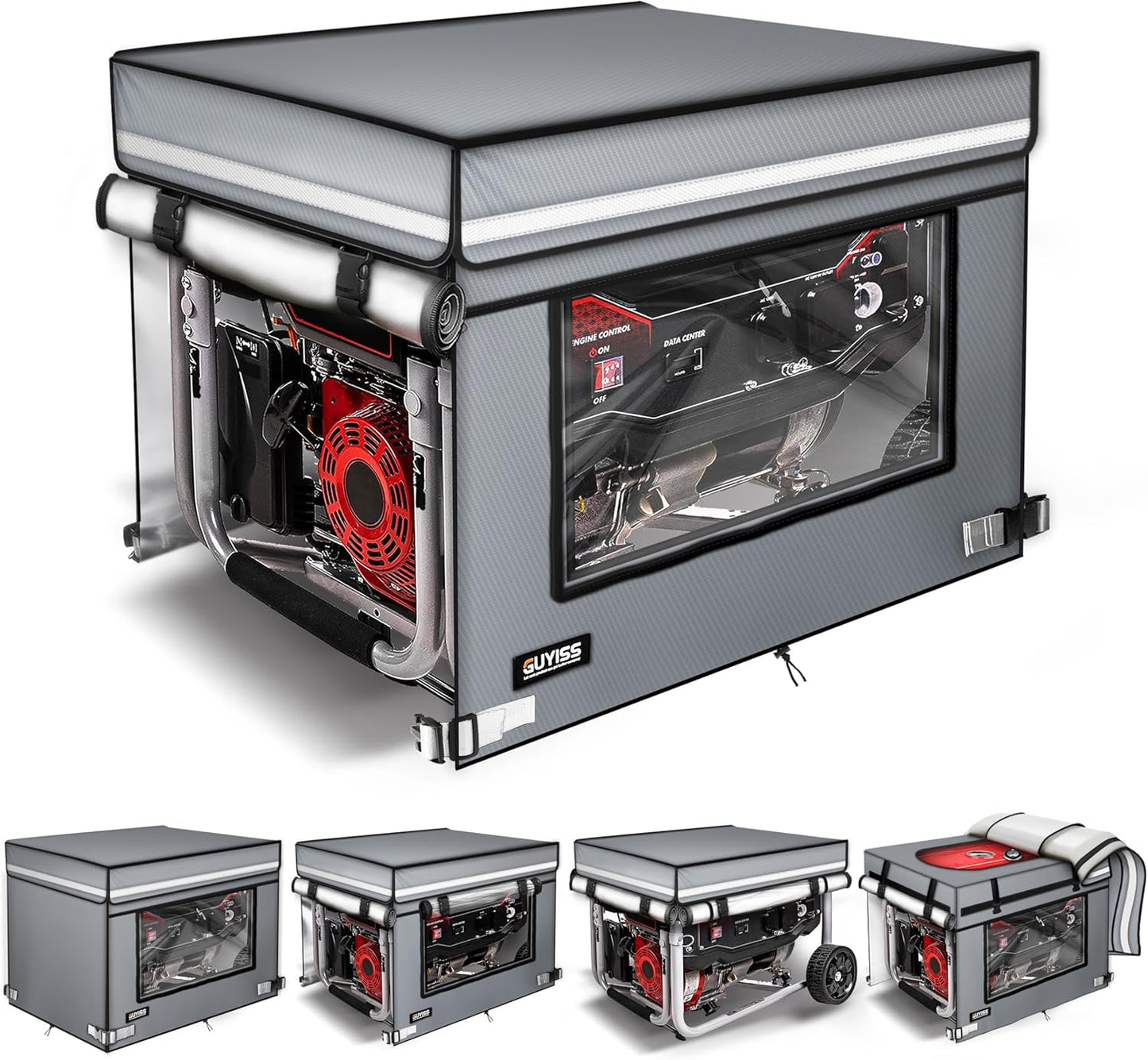 Generator Covers While Running - Heavy Duty Waterproof Design