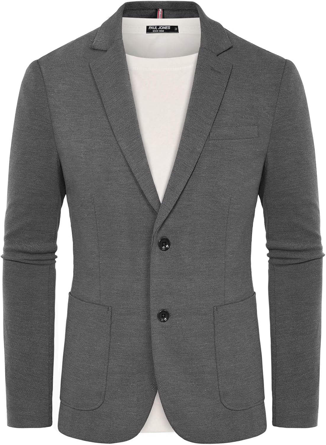 Men's Casual Knit Blazer Suit Jackets by PJ PAUL JONES