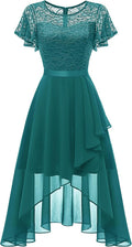 Wedtrend Women's Formal Ruffle Wedding Guest Dress - Flattering Fit