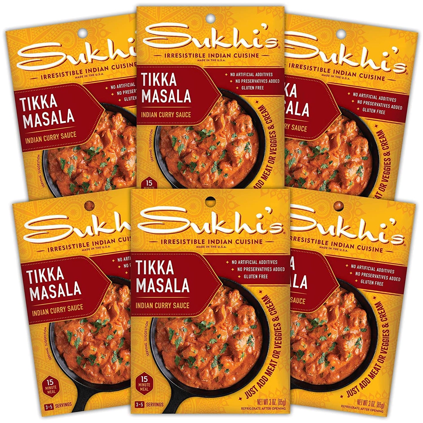 Sukhi's Chicken Tikka Masala Sauce - Flavorful Indian Curry Paste