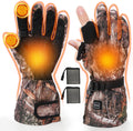 GVDV Hunting Heated Gloves for Men - Rechargeable Camouflage Warmth