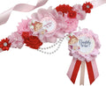 Strawberry Shortcake Mom to Be Sash - Sweet Baby Shower Accessory