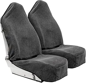Season Guard Terry Cloth Sweat Towel Seat Cover for Cars