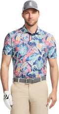 Izod Mens Swingflex Elite Short Sleeve Golf Polo - Comfortable