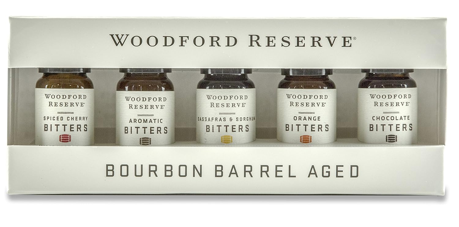 Bourbon Barrel Foods Woodford Reserve Bitters Dram Set - 5 Pack