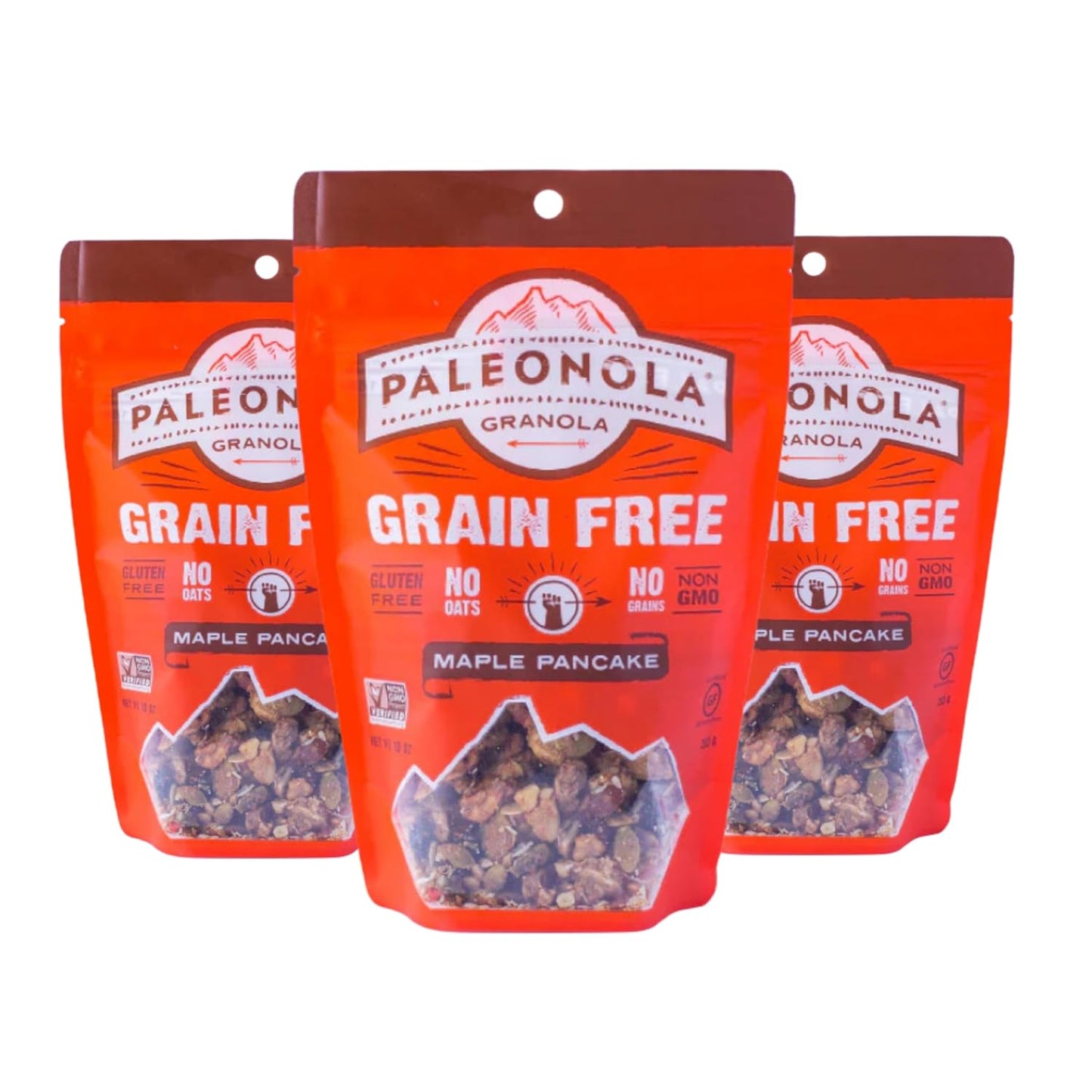 Paleonola Grain Free Granola Maple Pancake Flavor 3 Pack