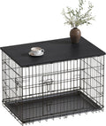 Dog Crate Topper Wood Countertop for 48 in Crate - Stylish Storage