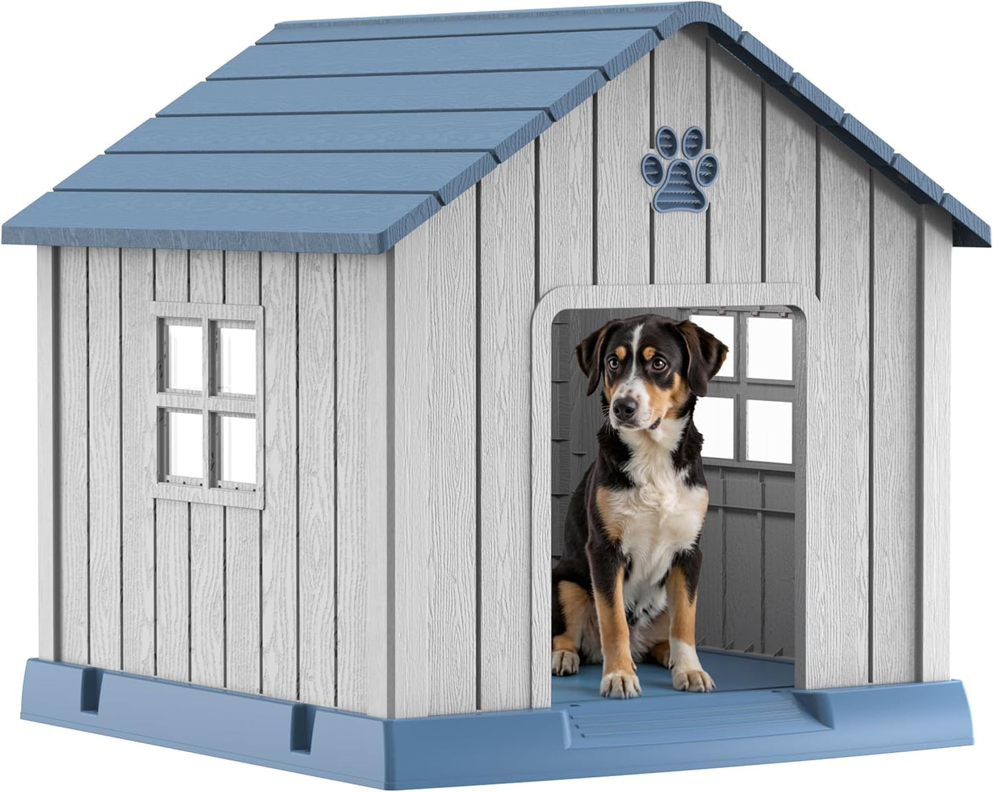 DRATO Dog House Indoor Outdoor for Small to Large Dogs