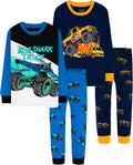 Boys 100% Cotton Long Sleeve Pajamas Size 18Months-12Years - Soft are