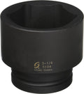 SUNEX TOOLS 5104 1 in Drive Standard 6 Point Impact Socket