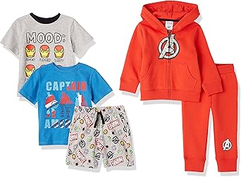 Marvel and Star Wars Boys Outfit Sets for Toddlers and Kids