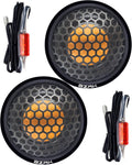 BZRK Audio RS-T150 1 in Dome Tweeters for Car - Smooth, Clear Highs