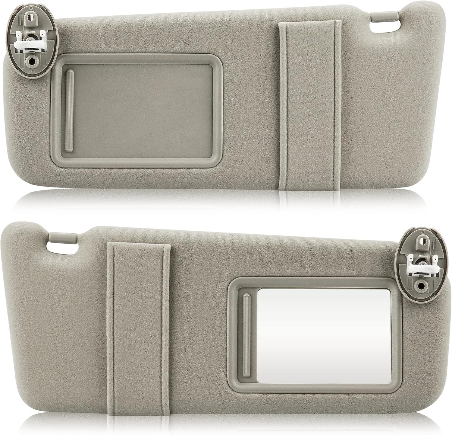 Left & Right Sun Visor with Light for 2009-2016 Toyota Venza