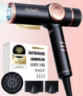 Ionic Hair Dryer with Diffuser - Rapid Drying, Low Noise