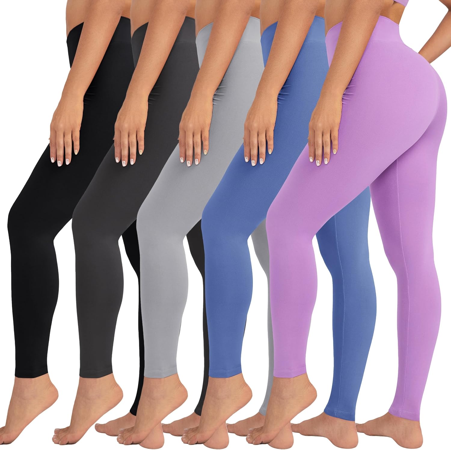 VALANDY High Waisted Leggings for Women with Tummy Control