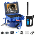 ZELCAN Self-Leveling Sewer Camera with Locator - 164 ft Cable