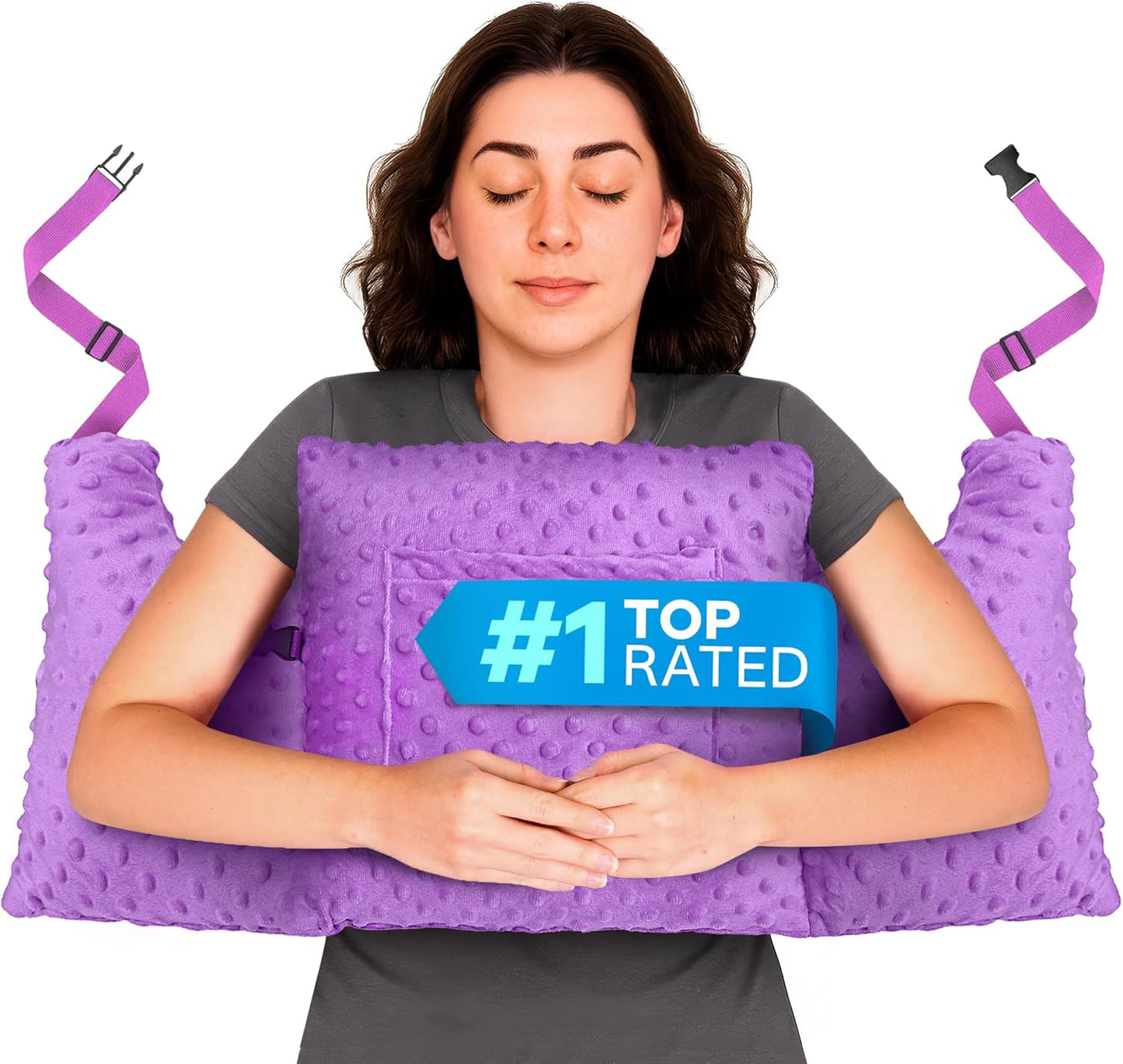 Mastectomy Pillow for Recovery Support by Zomaple - Lavender Comfort