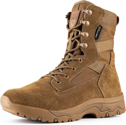 FREE SOLDIER Men's Tactical Boots for Comfort and Durability