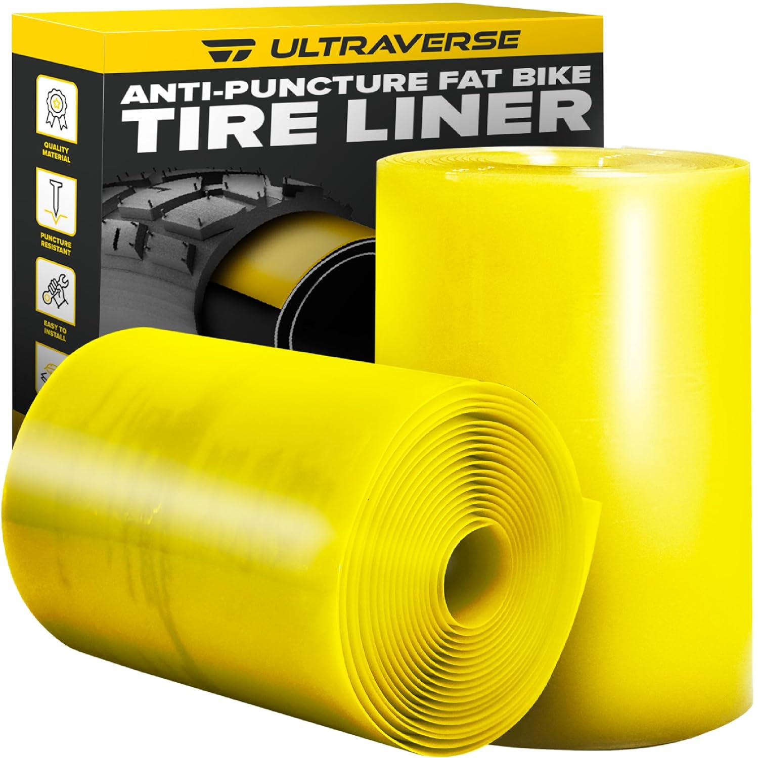 Ultraverse Fat Tire Liners for Puncture-Free Bike Rides