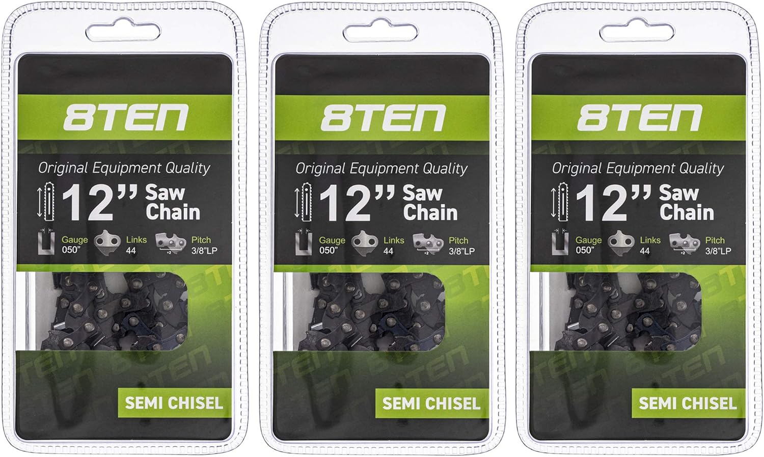 8TEN Chainsaw Chain for Stihl MS 180 170 and McCulloch PM400