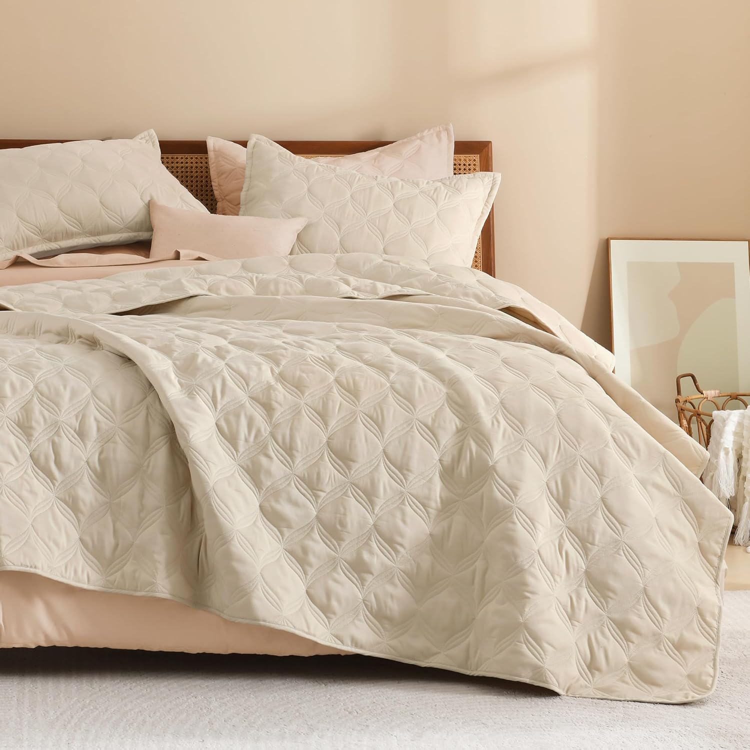 Litanika Queen Quilt Bedding Set for Cozy All Season Comfort