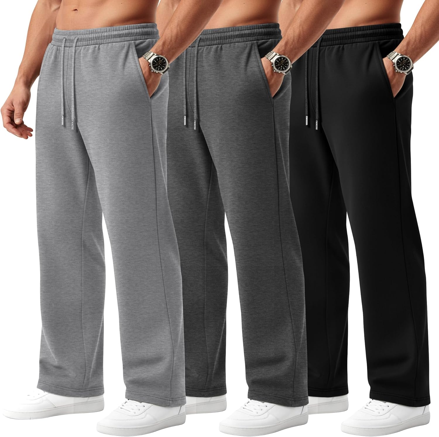 Men's Big and Tall Sweatpants for Comfortable Athletic Wear