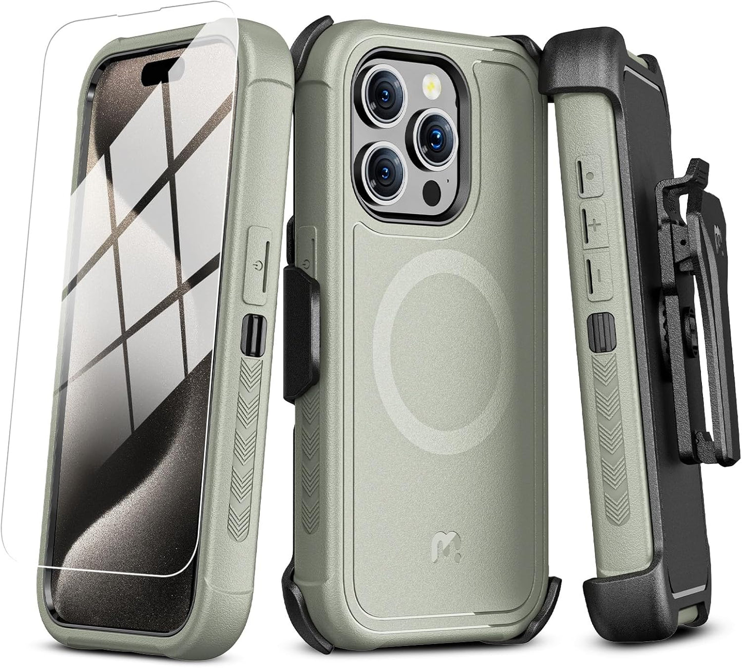 Maverick Series iPhone 15 Pro Max Case with Heavy Duty Protection