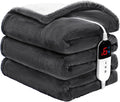 Premium Heated Throw Blanket 50in x 60in - Ultra Cosy Faux Fur Throw