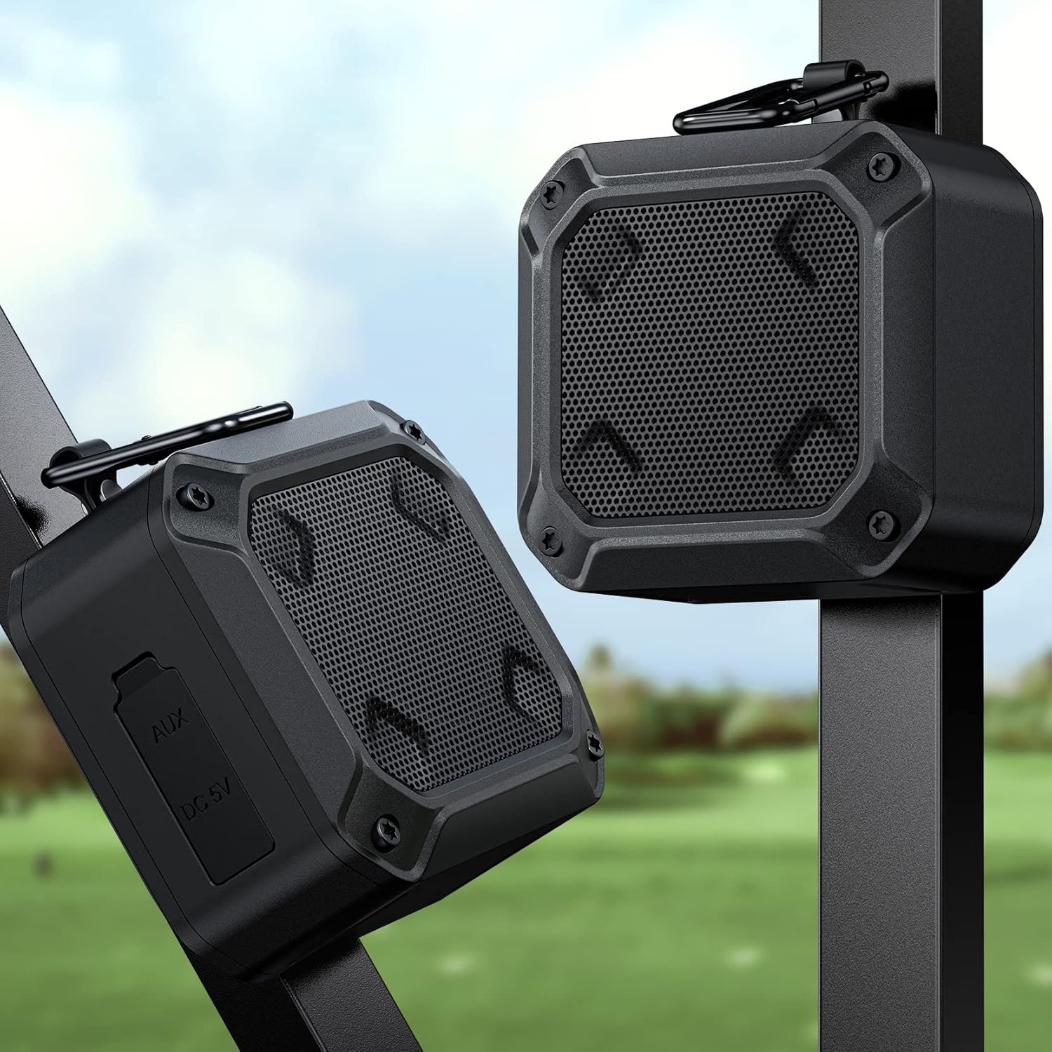 Golf Speaker Duo: 24H Stereo Sound 