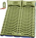Double Sleeping Pad for Camping - Ultralight Inflatable 2-Person Mat