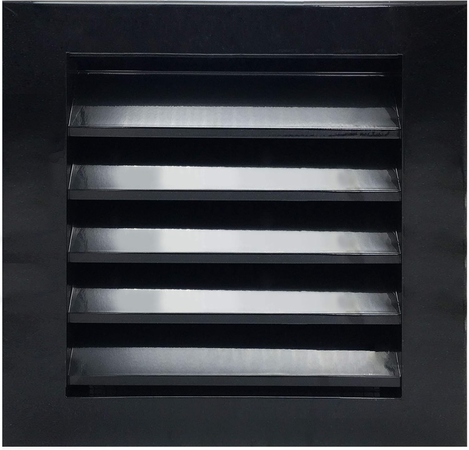 HVAC Premium 12in x 12in Aluminum Exterior Gable Louver Vent