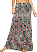 Urban CoCo Women's Stretchy High Waist A-Line Skirt for Casual Style