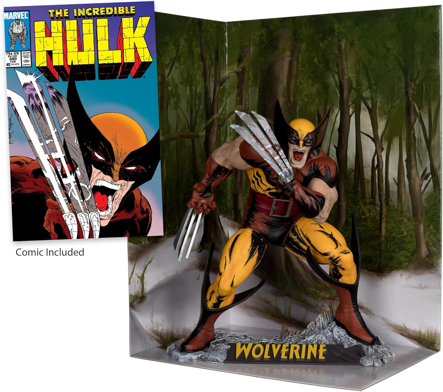 Wolverine 1:6 Scale Collectible with Scene