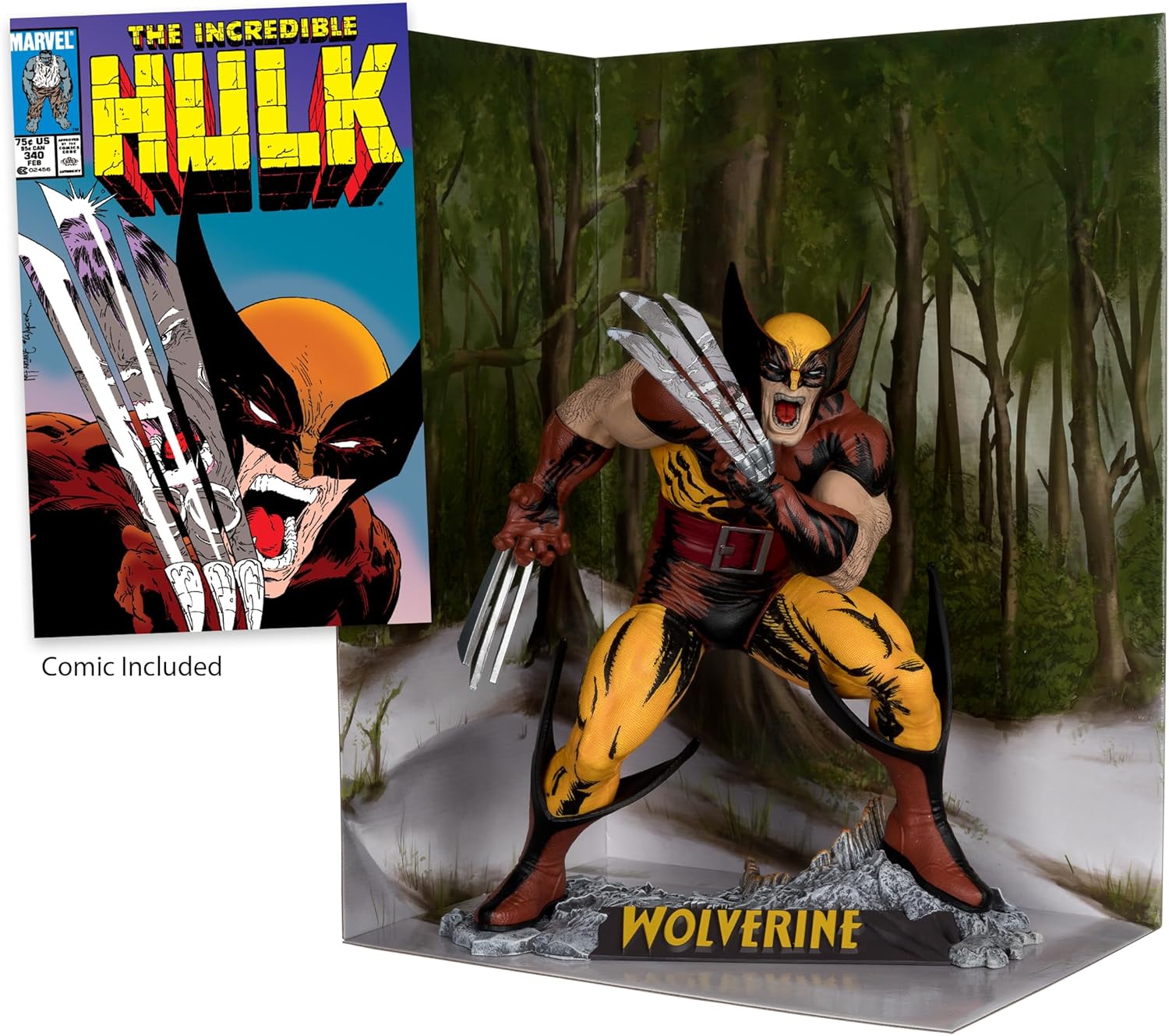 Wolverine 1:6 Scale Collectible with Scene