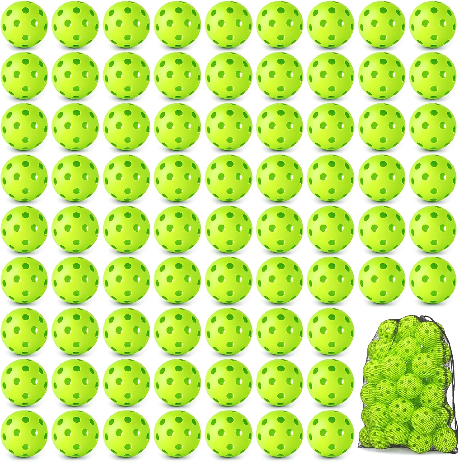 Coopay 24/80 Pack Baseball Practice Balls for Training Fun