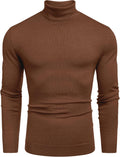 Men's Slim Fit Turtleneck Sweater - Comfortable, Lightweight Layering