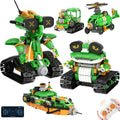 STEM Robot Building Toys for Kids 6-12 - 5in1 App & Remote Kit