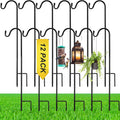 Shepherds Hook 24in Garden Stakes (12 Pack) - Stable Outdoor Hangers