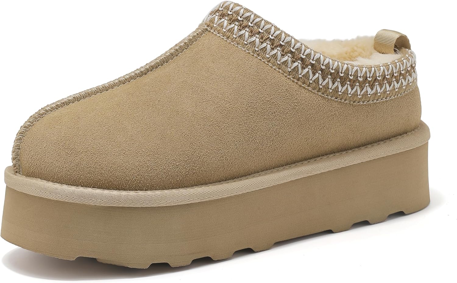 SMajong Women Platform Slippers for Cozy Winter Comfort