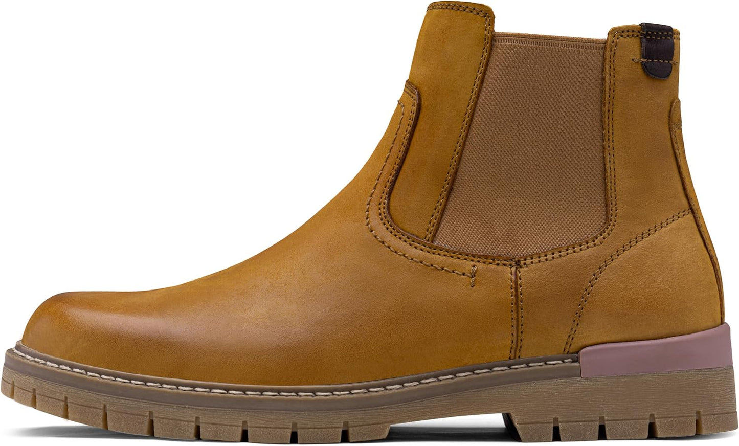 Jousen Chelsea Boots Men Lightweight Classic Slip On Casual Boot