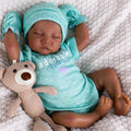 Aori Lifelike Reborn Baby Doll Black 18 in - Realistic Newborn